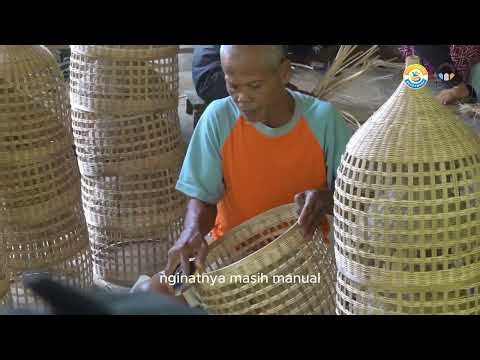 Teknologi irat bambu & digitalisasi penjualan tingkatkan produksi dan pemasaran anyaman Banjarwaru.