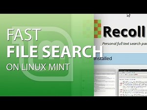 How to search for files quickly in Linux Mint