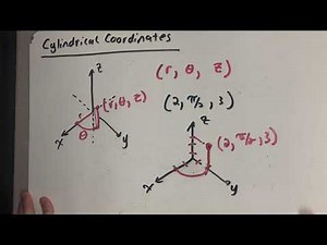 Introduction to cylindrical coordinates