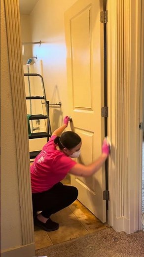 Nicotine Tar Removal: Deep Cleaning a Heavy Smoker’s Home #cleantok #cleaning