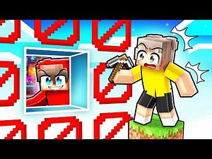 I Locked My Friends on a FAKE ONE BLOCK!