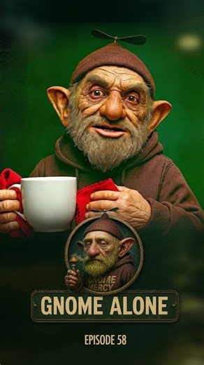 Gnome Tells a Hilarious Barista Joke | Gnome Alone: Best Dad Jokes!