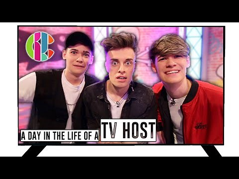 A Day in the Life of a TV Host...