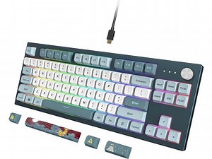 Montech MKey TKL Mechanical Gaming Keyboard: Customizable RGB LED, Premium MDA Profile PBT Keycap, Engineered Acoustics, Hot-Swappable Gateron G Pro 2.0 Switches, Stunning Osaka Castle Theme, Freedom - Newegg.com