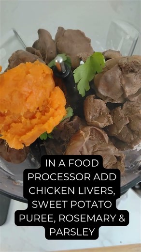 Chicken Liver Pâté For Dogs Recipe #dogtreatrecipe #dogsnacks #dogtreats #homemadedogsnacks