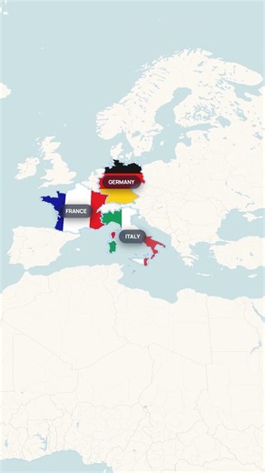 Create map animation with country flag with AI