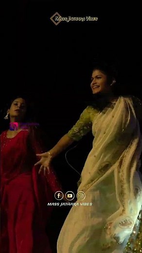 Chinnu & Pranithi Stunning Dance Vibes: Pakkinti Mogudukemo Pattimancham Song!#shorts #chinnu #event