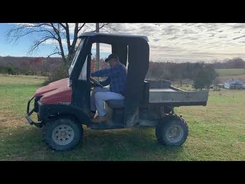 VIDEO of TRAIL HAND UTV (Bush Hog Brand)