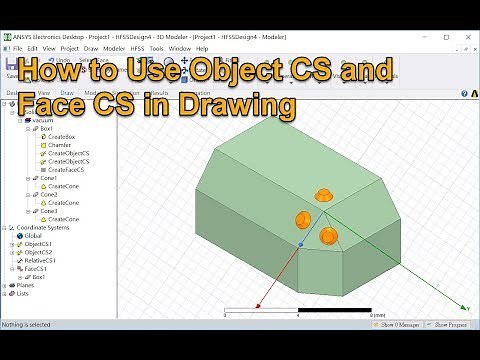 How to Use Object CS and Face CS in Drawing