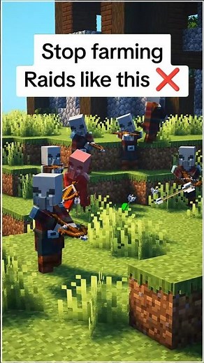 Minecraft Easy Raid Farm! 🔥