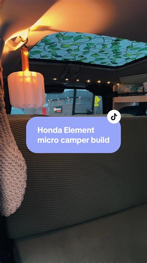 Exploring the Honda Element Micro Camper Build with Ellie