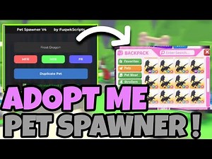 [ NEW! ] ADOPT ME SCRIPT ⚡ PET SPAWNER 🐾 SPAWN FROST DRAGON AND MORE