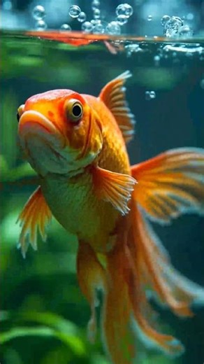 Goldfish vs. Bubbles | Funniest Aquarium Battle Ever! 🐠😂