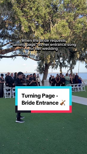 Turning Page Violin Arrangement for Wedding Entrances