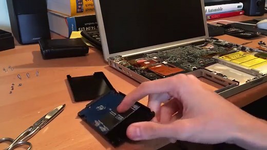 Powerbook G4 SSD Upgrade!