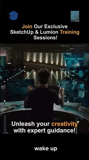 be an expert in SketchUp and lumion