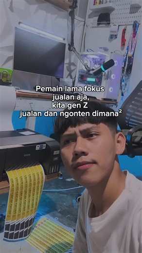 Dan kontennya selalu playlist dj 😬🤣 Emang ya mesin / alat percetakan dari @Sun Indonesia bagus