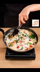 The Secret That Chefs Hide! Here's How To Make The Most Delicious Salmon! Ingredients salmon: 1.2 kg (3 lb) salt: 2 g (0.1 oz) butter: 40 g (1.4 oz) potatoes: 500 g (18 oz) water: 800 ml (27 fl oz) salt: 3 g (0.1 oz) soft butter: 70 g (2.5 oz) cooking cream: 100 g (3.5 oz) feta cheese: 150 g (5.3 oz) onion: 2 pc garlic: 10 g (0.4 oz) mushrooms: 250 g (8.8 oz) salt: 2 g (0.1 oz) black pepper: 1 g (0.0 oz) cherry tomatoes: 150 g (5.3 oz) spinach: 80 g (2.8 oz) cooking cream: 250 g (8.8 oz) lemon: 