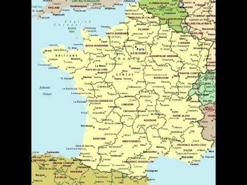 MAPA DE FRANCIA