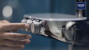 What makes GROHE shower systems stand out from the rest? Delivering your perfect water temperature instantly, GROHE TurboStat Technology swiftly adjusts the mix of hot and cold water to maintain a constant temperature you can rely on. Explore our innovative shower systems - https://www.grohe.ca/Bathroom/shower-systems | GROHE Canada