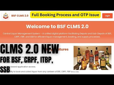 CLMS 2.0 New Version for BSF,CRPF,ITBP &SSB | Login, Booking, Quota – Everything You Need to Know”