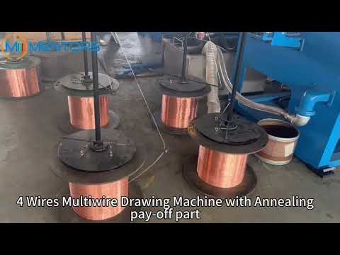 4 Wires Multiwire Drawing Machine