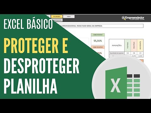 Proteger células / Desproteger - Planilha de Excel