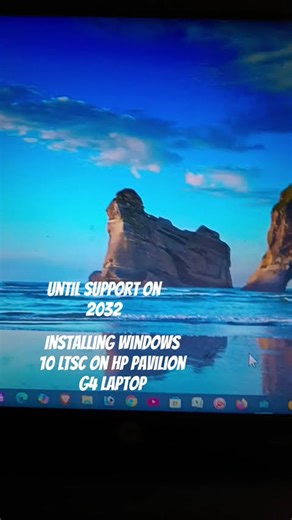 Installing Windows 10 LTSC On hp pavilion g4 laptop#shorts #windowslaptop #windows #win10ltsc