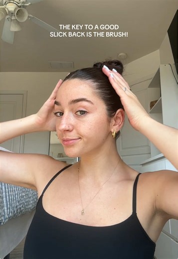 Slick Back Hairstyle Tutorial: The Brush Technique