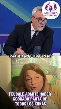 LA KUKA FEUDALE ADMINTIÓ HABER COBRADO PAUTA DE LOS KUKAS🤬😡☠ #kukas #scioli #kicillof #cfk #chorros