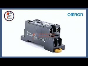 Omron PYF08A-E Relay Socket | 7A 250VAC 8-Blade Reliable DIN Rail Industrial Mount