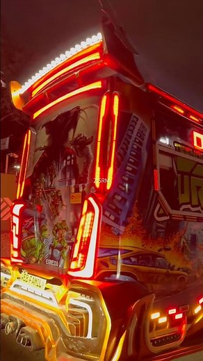 Last Night We Launched Rongai’s NEWEST Nganya, Ninja Turtles🔥🤯🇰🇪 #tmnt #matatuculture #mutant .
