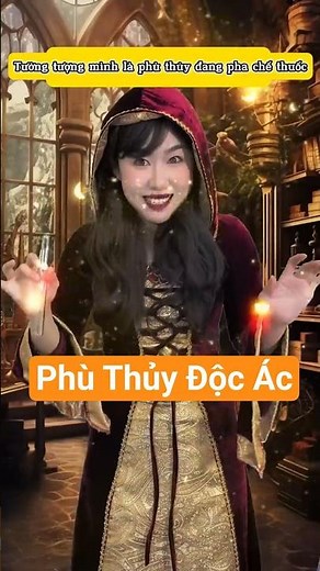 Phù Thủy Điều Chế Thần Dược #trollnhau #douyin #haihuoc #giaitri