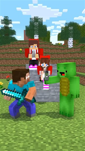 15K views · 206 reactions | Nokia Vs Youtuber Breaking The Hardest Phone Mikey Minecraft Animation | Muzin | Facebook