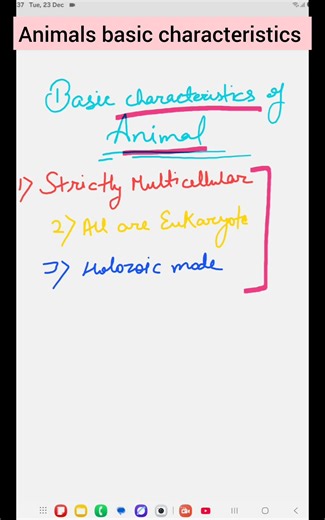Animal characteristics | Basic characteristics | #neet #biology #lifescience #csir #neetbiology