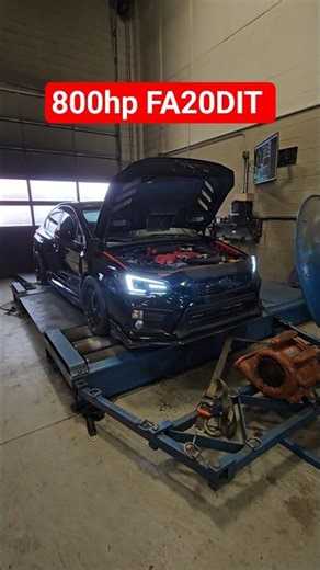 800hp FA20DIT Subaru WRX Bring Tuned on Motec ECU #shorts #vitalshorts