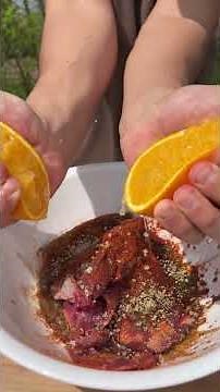 Zesty Citrus Marinated Skirt Steak | Recipe in Description