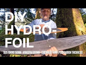 I Built a New Hydrofoil at Home! Time to Test It – DIY V4