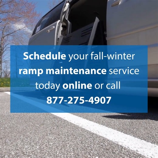 When was the last time you got your ramp checked? 🤔 Getting your ramp inspected and serviced twice a year can help it stay in tip-top shape and make sure it's always working when you need to be there. Schedule an appointment and get your ramp serviced today! Visit https://go.mobilityworks.com/l/67872/2025-10-22/2hwwqf8 or call 877-275-4907. #WheelchairRamps #AccessibleVans #FallService #MobilityWorks | MobilityWorks