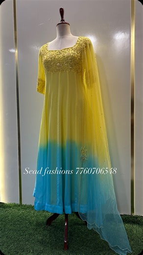 SEAD Fashions on Instagram: "👗✨Aloha ✨👗 Order booking :7760706548 Fabric details: Pure georgette We can customise this beautiful outfit in any colur and size based on order. care instructions: -Use concealed zips gently. -Avoid direct sunlight and excess heat. -Dry clean & Steam iron only. -Avoid using perfumes/any chemicals directly on fabric. 📍Electronic City Phase 1, Bengaluru #seadfashions #Partywear #premiumdesignerwear #designerwear #designerkurti"