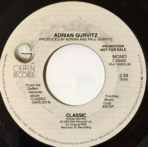 Adrian Gurvitz - Classic
