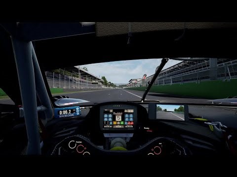 ACC Monza Ferrari 296 GT3 (Dry) Track Guide (Hotlap + Telemetry)
