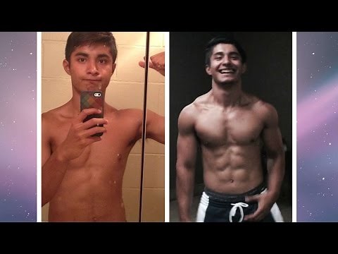 skinny to shredded: 1 year transformation