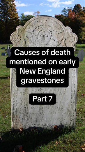 Exploring Causes of Death on Early New England Gravestones