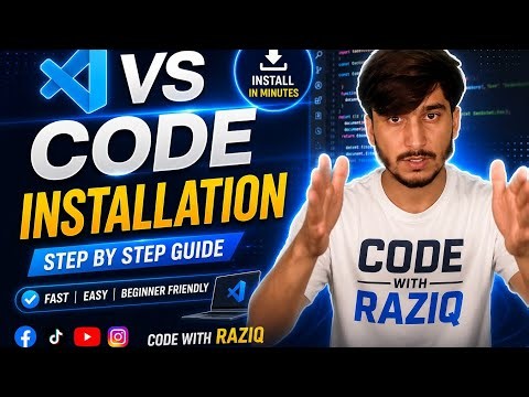 How to Install VS Code on Windows | Beginner Guide 2026 | Code with Raziq