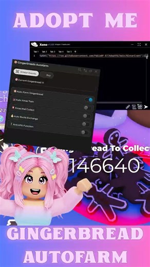 🍪Adopt Me Script Gingerbread Autofarm #scriptadoptme #adoptme #adoptmescript #adoptmeroblox #roblox