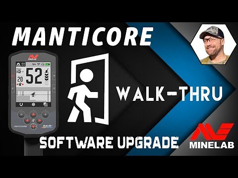 Minelab Manticore Update Procedure - Walkthrough