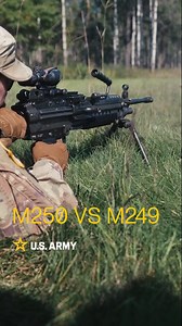 3.5M views · 59K reactions | Why is the M250 automatic rifle better than the M249? Check out this video on all the upgrades that come from the next-gen squad weapon. Reel by Sgt. 1st Class Timothy Hamlin | U.S. Army | Facebook