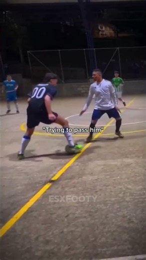 DISRESPECTFUL NUTMEG 💀🔥 #football #shorts