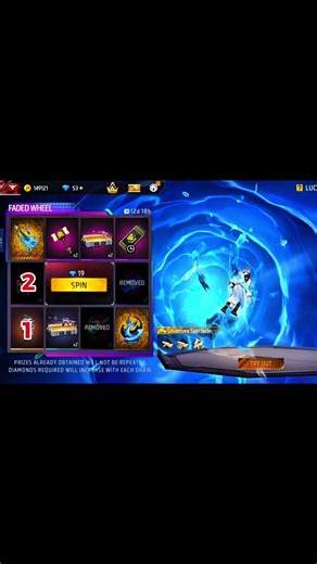 2 SPIN TRICK 💥 new skywing free fire 🤩| New Faded Wheel Event | free fire new Event #freefiretamil